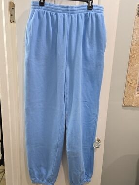 Original Island Sport Light Blue Fleece Sweatpants Size XL
